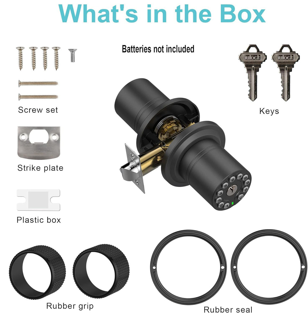 Keypad & Key Smart Door Lock