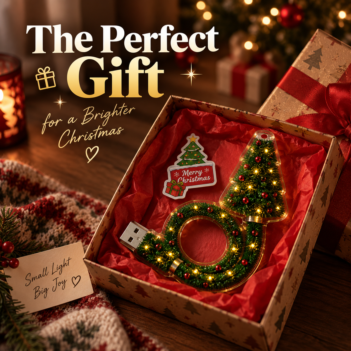 HollyGlow™ Christmas Projector